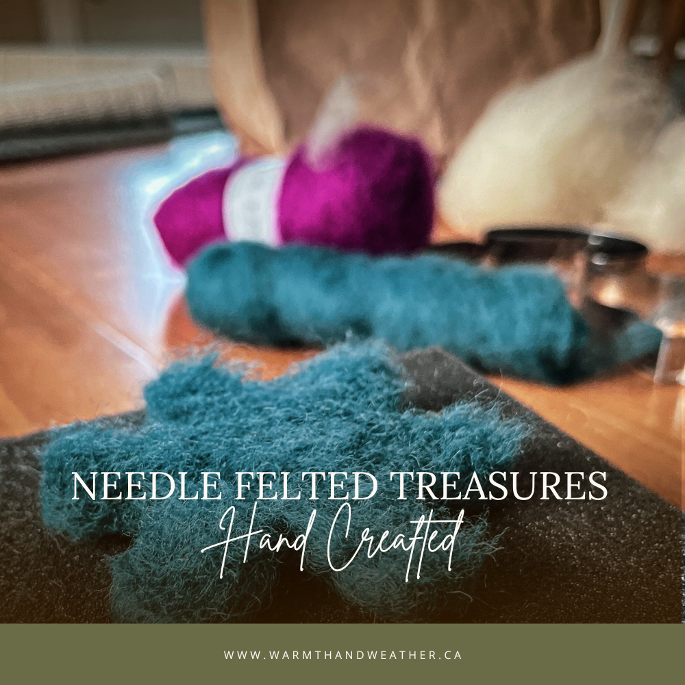 Making Wool Ornaments