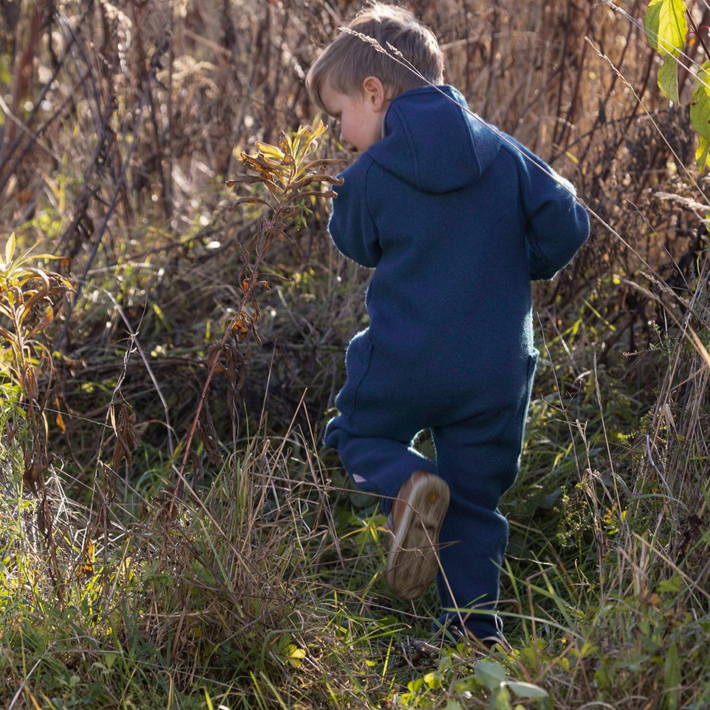 Disana Baby/Toddler Boiled Wool Overall with Zipper - NEW