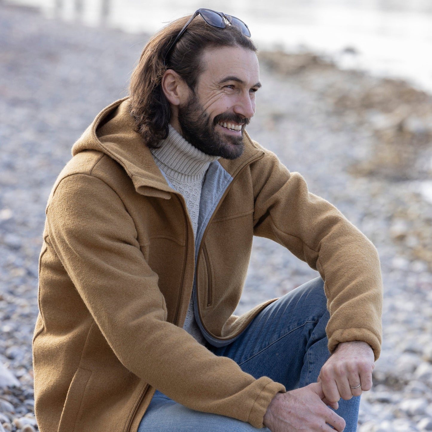 Veste en laine bouillie pour homme Disana : PRÉCOMMANDE