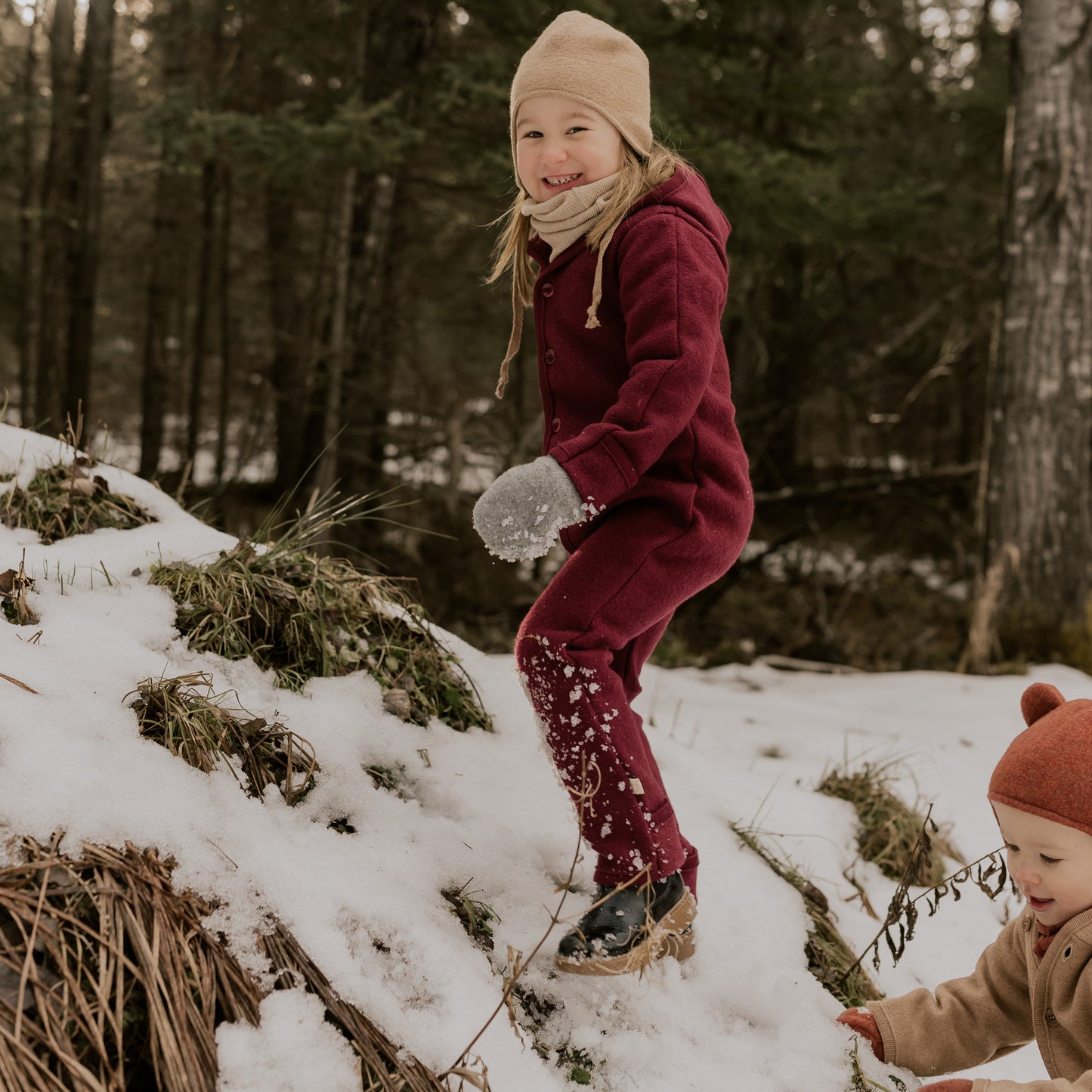 Disana Baby/Toddler Overall, Boiled Wool