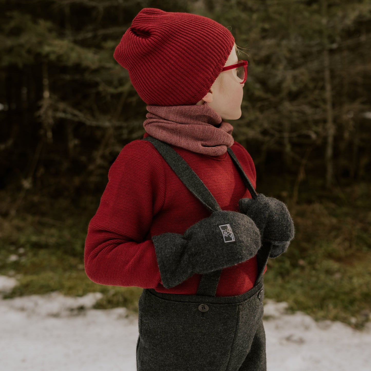 Pull Disana pour enfant, tricot gauche, tricot en laine - Soldes