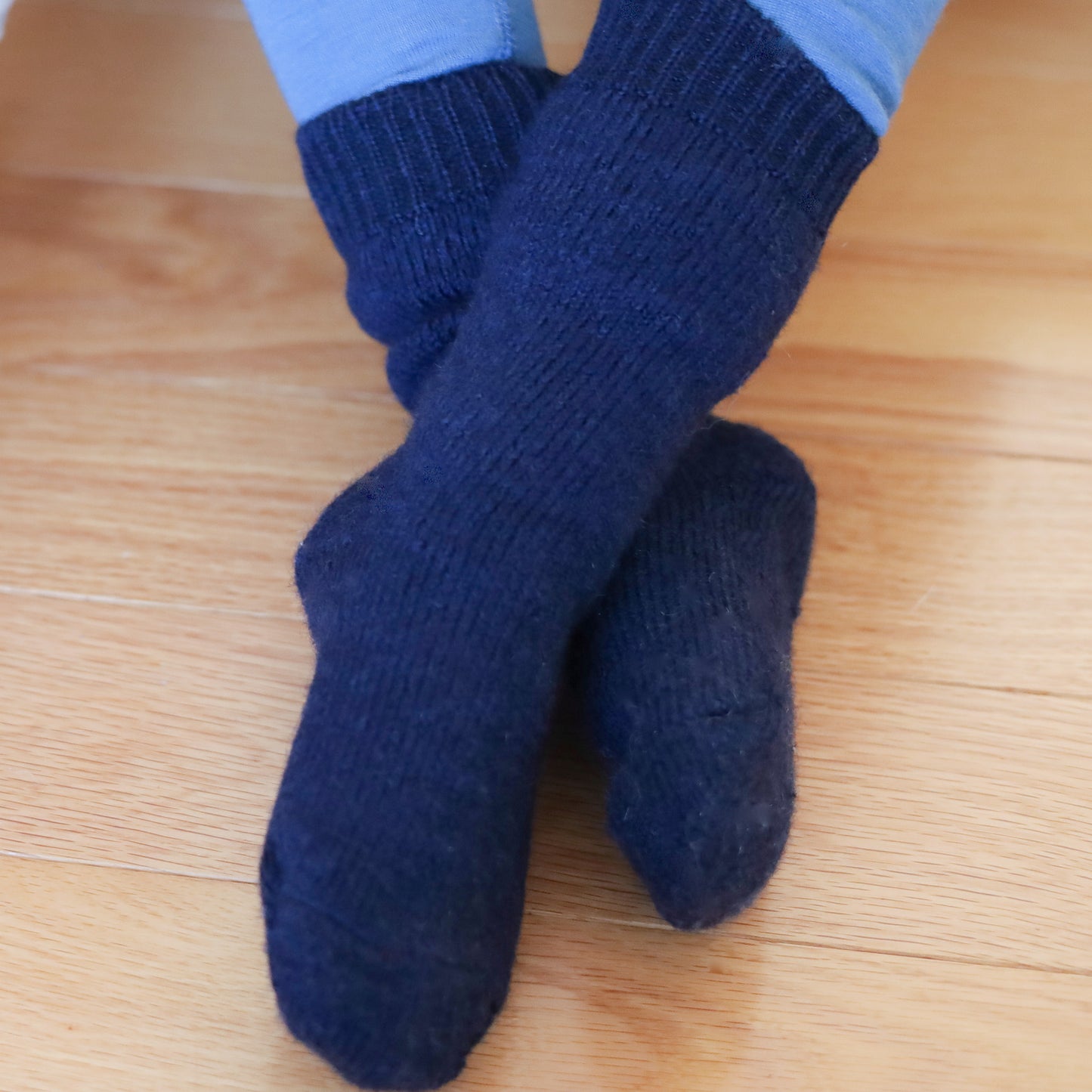 Hirsch Natur Chaussette Enfant, Laine Mérinos Épaisse