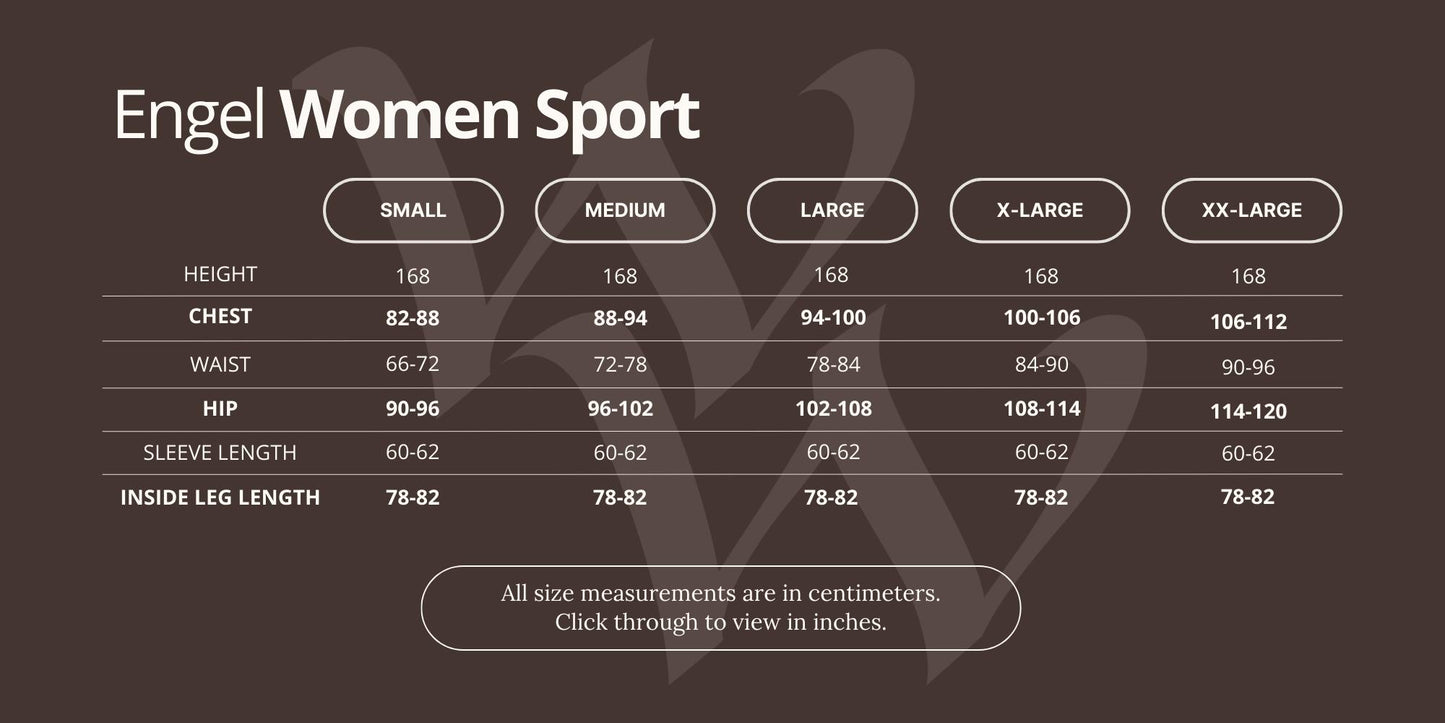 Engel Women Eco Sport Mid Layer Legging, Heavy Weight, Merino Wool/Silk