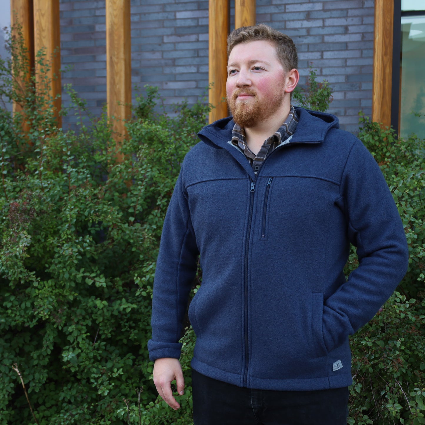 Veste en laine bouillie pour homme Disana : PRÉCOMMANDE