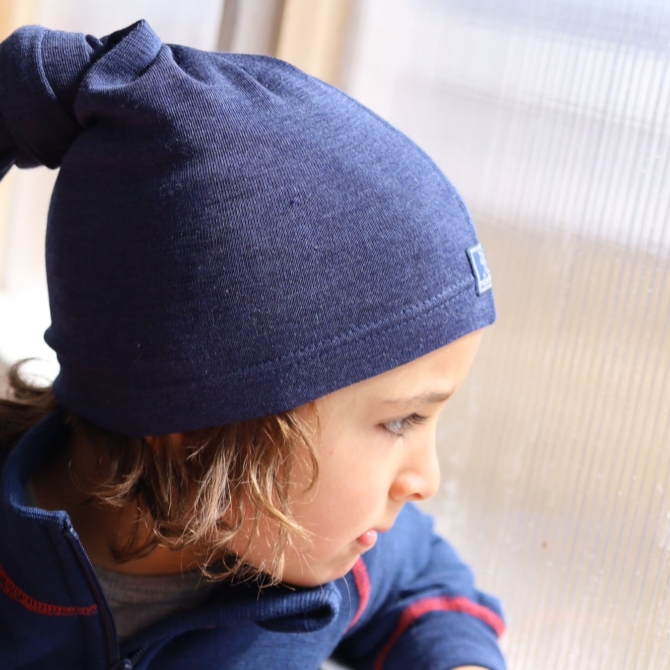 Pickapooh Enfant Strunzel Neck Buff/Head Band, Laine/Soie