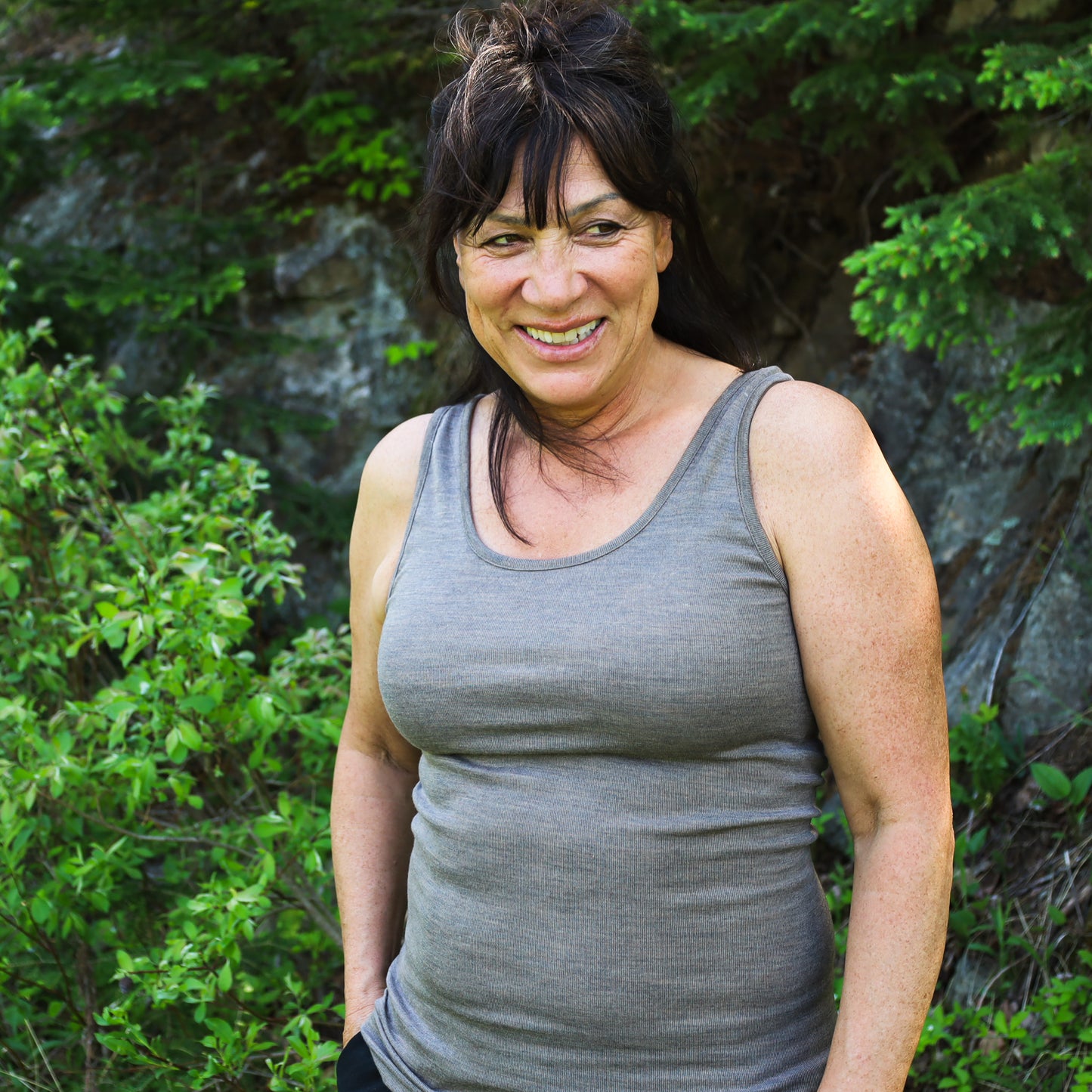 Engel Débardeur Femme Laine/Soie