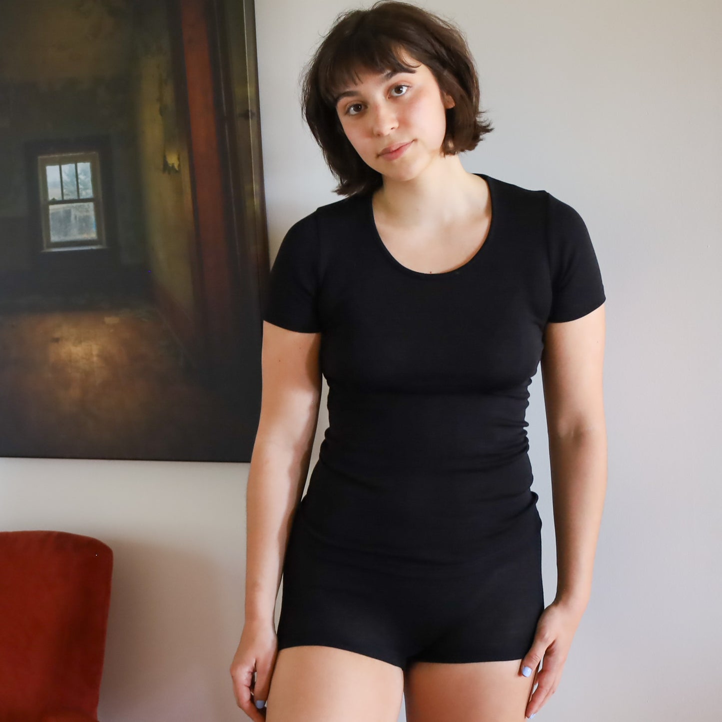 Engel Boxer Femme, Laine Mérinos/Soie