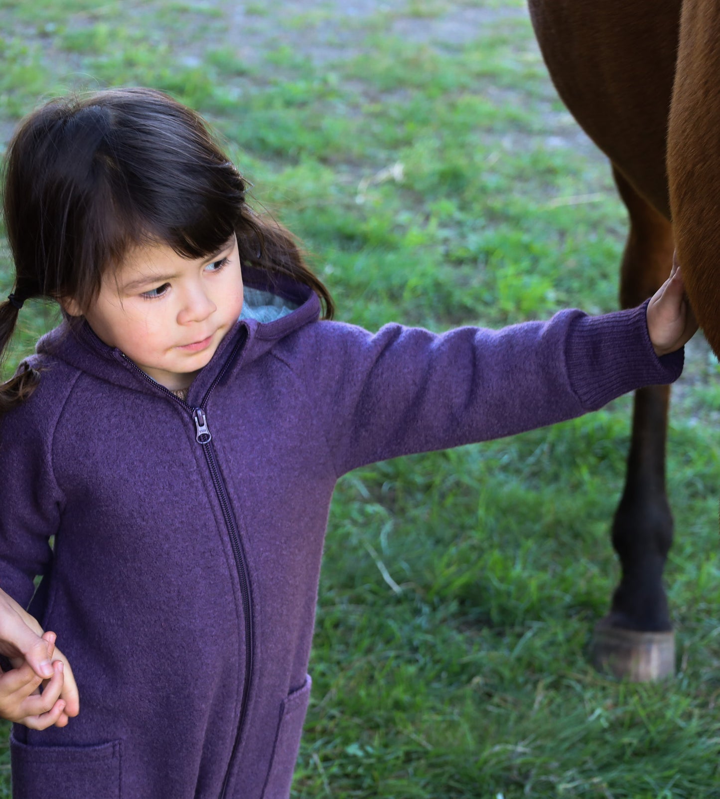 Disana Baby/Toddler Boiled Wool Overall with Zipper - NEW