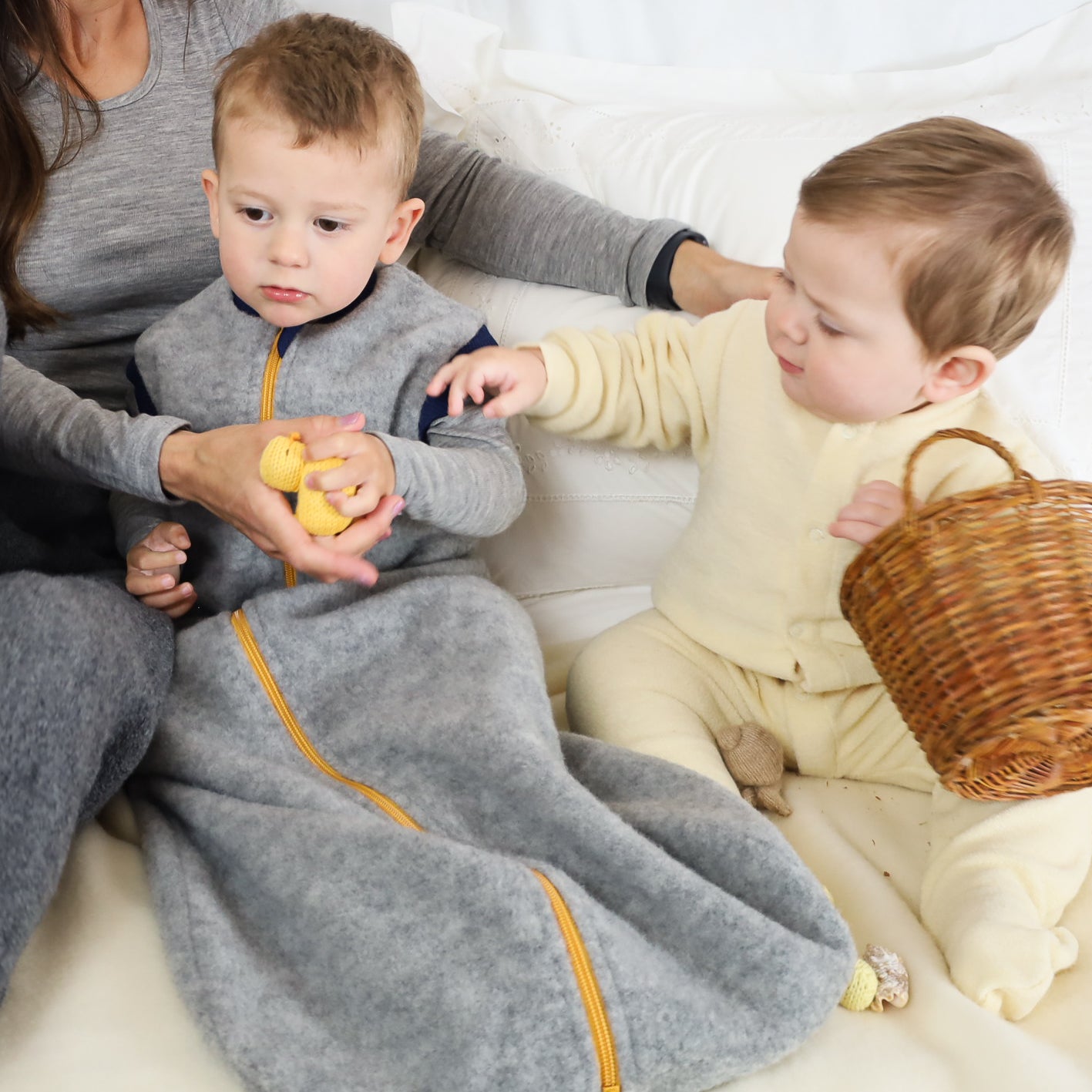 Engel Baby/Toddler Sleep Sack with Zipper, Sleeveless, Fleece