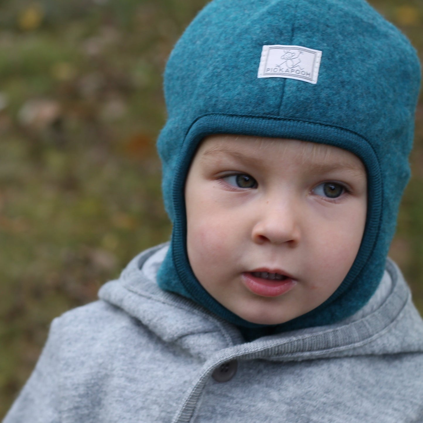 Cagoule Enfant Pickapooh, Molleton de Laine