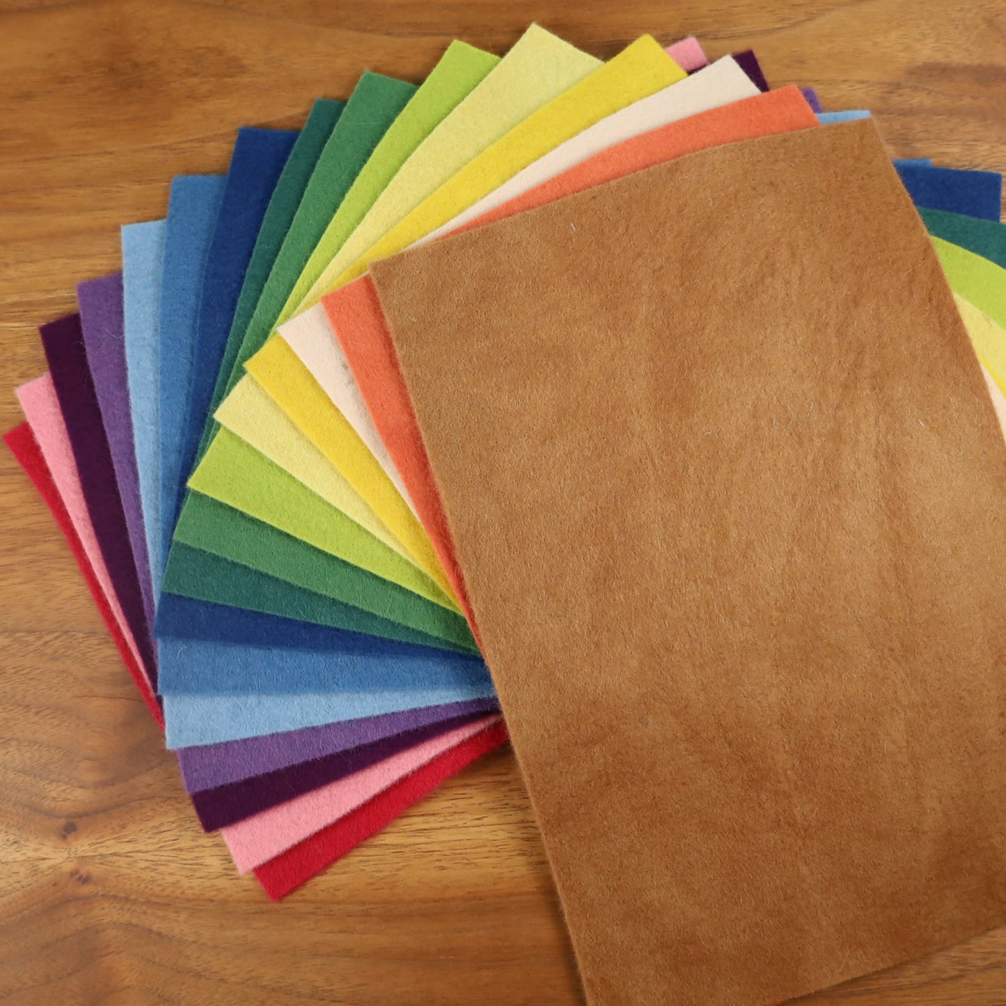 Feutre de laine teinté végétal Filges