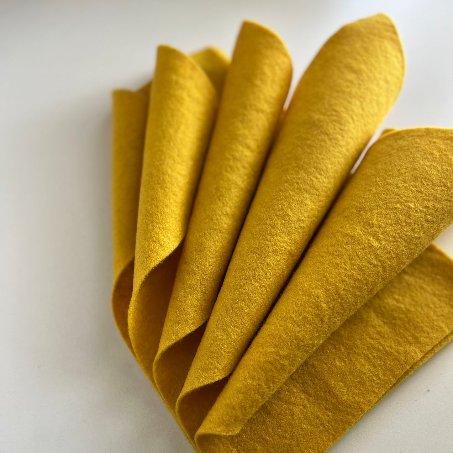 Feutrine de laine Filges Bioland 20 x 30 cm - Lot de 5 pièces, laine biologique