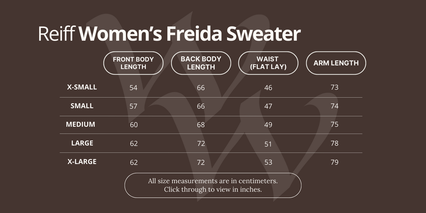 Reiff Pull Femme Freida, Laine Mérinos