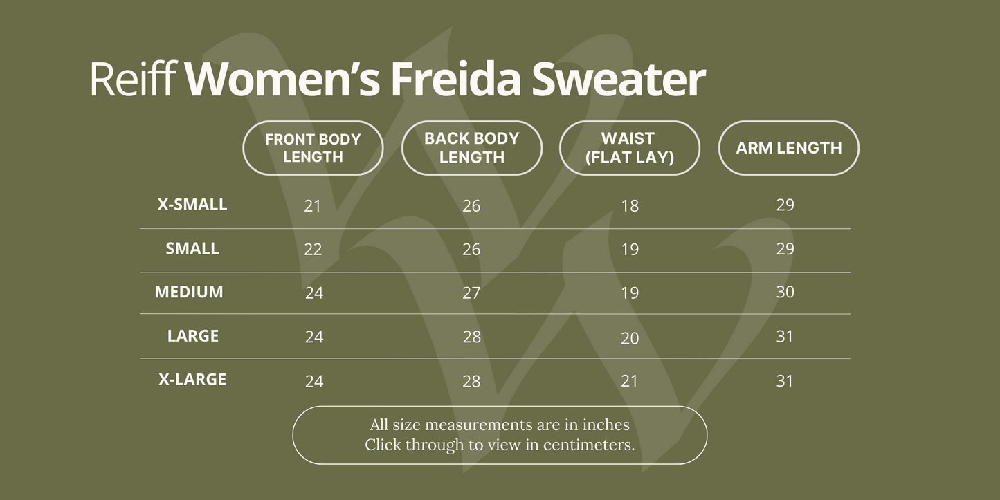 Reiff Pull Femme Freida, Laine Mérinos