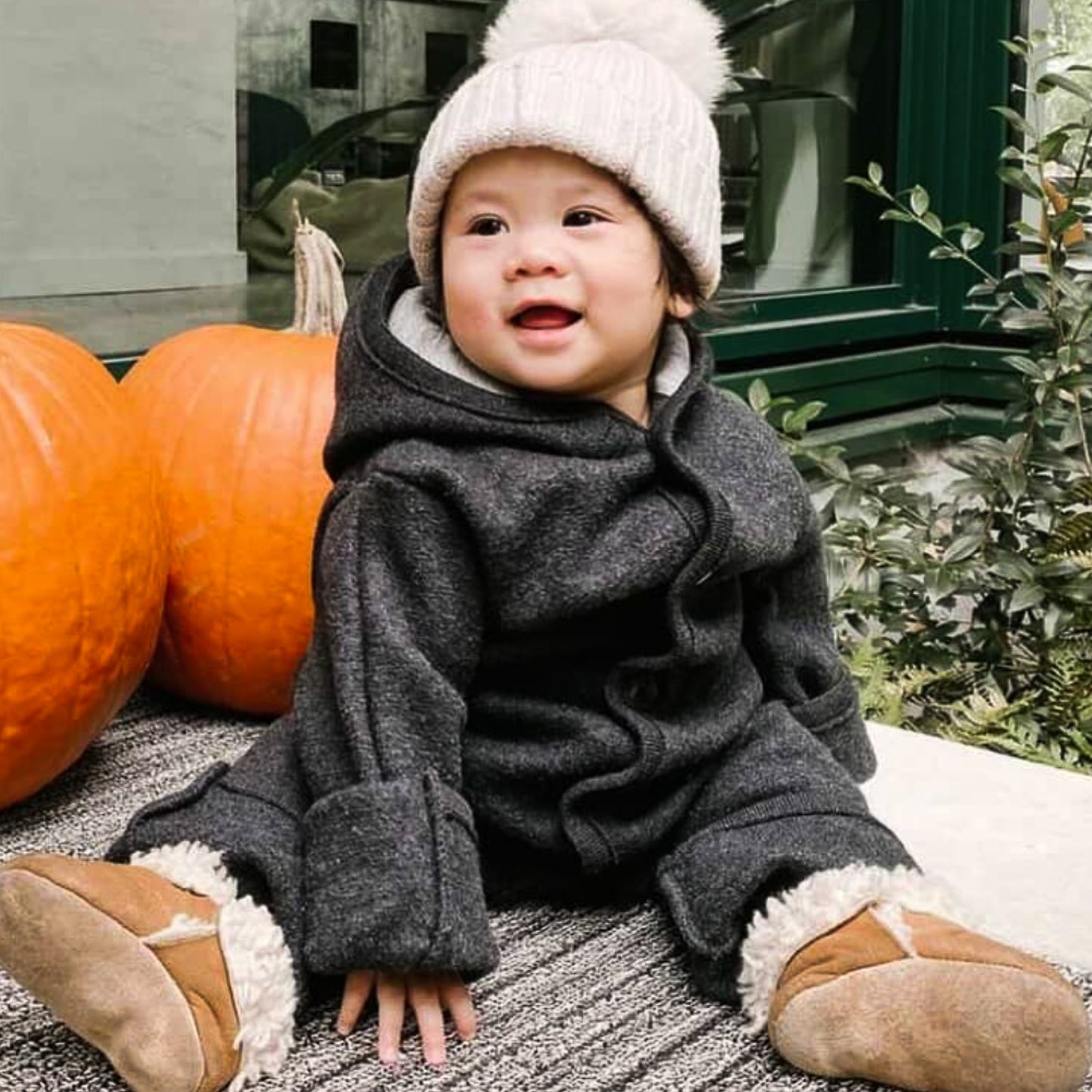 Disana Baby/Toddler Overall, Boiled Wool