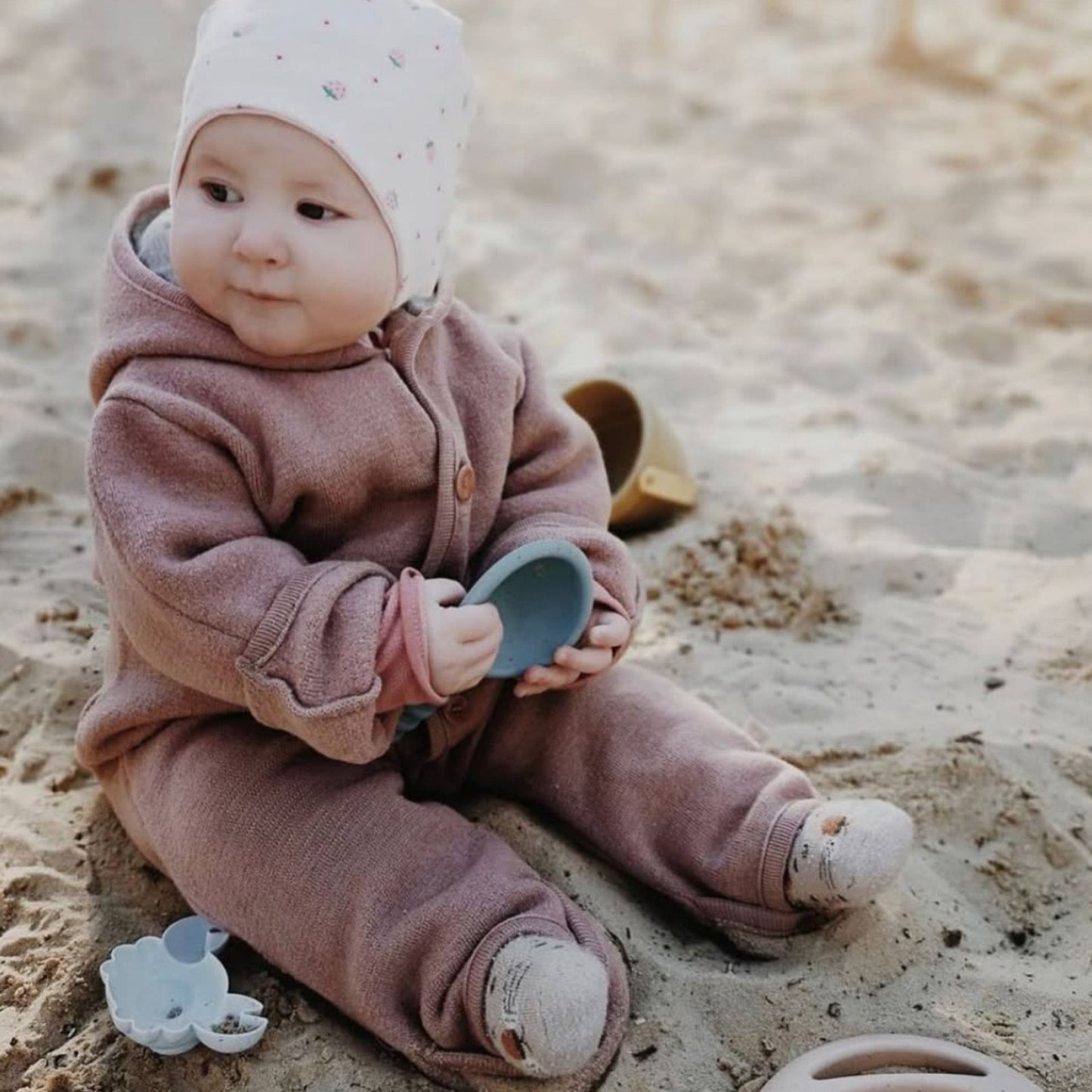 Disana Baby/Toddler Overall, Boiled Wool