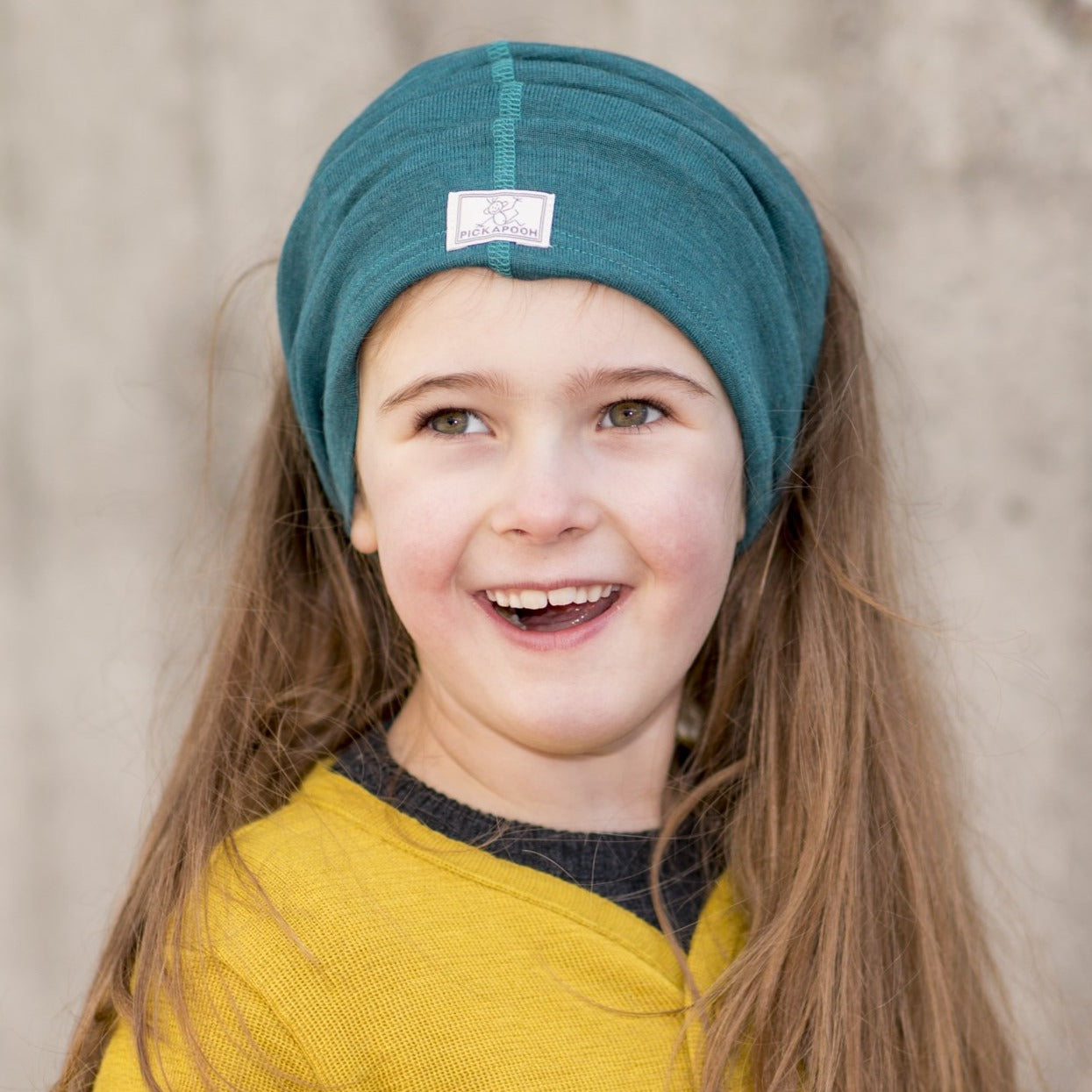 Pickapooh Enfant Strunzel Neck Buff/Head Band, Laine/Soie