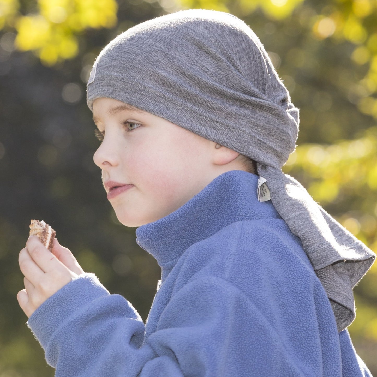 Pickapooh Enfant Strunzel Neck Buff/Head Band, Laine/Soie