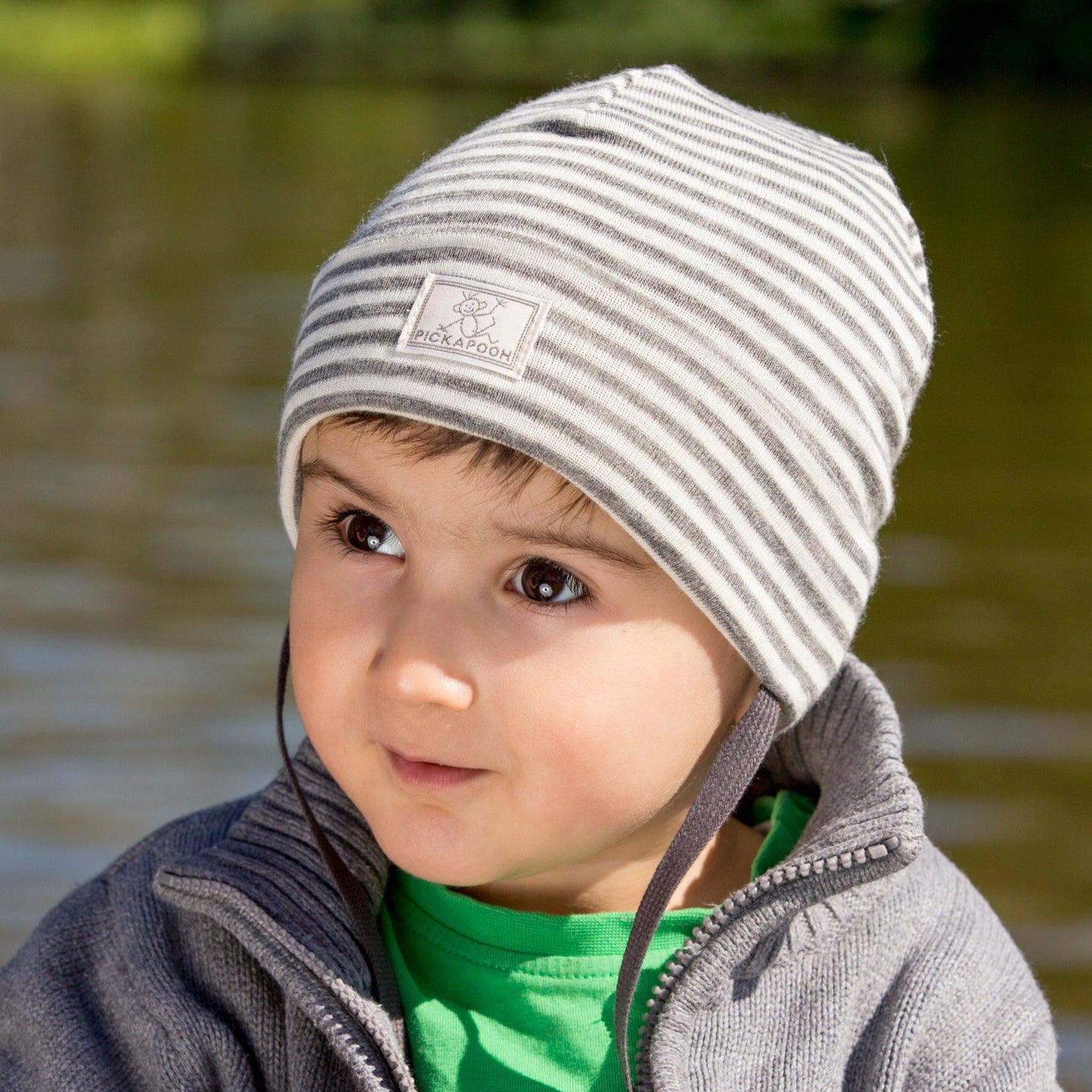 Bonnet enfant Pickapooh, laine/soie