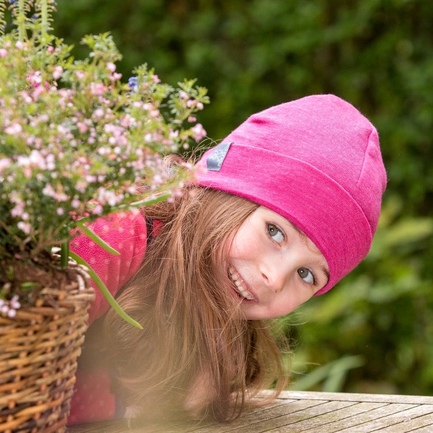 Bonnet enfant Pickapooh, laine/soie