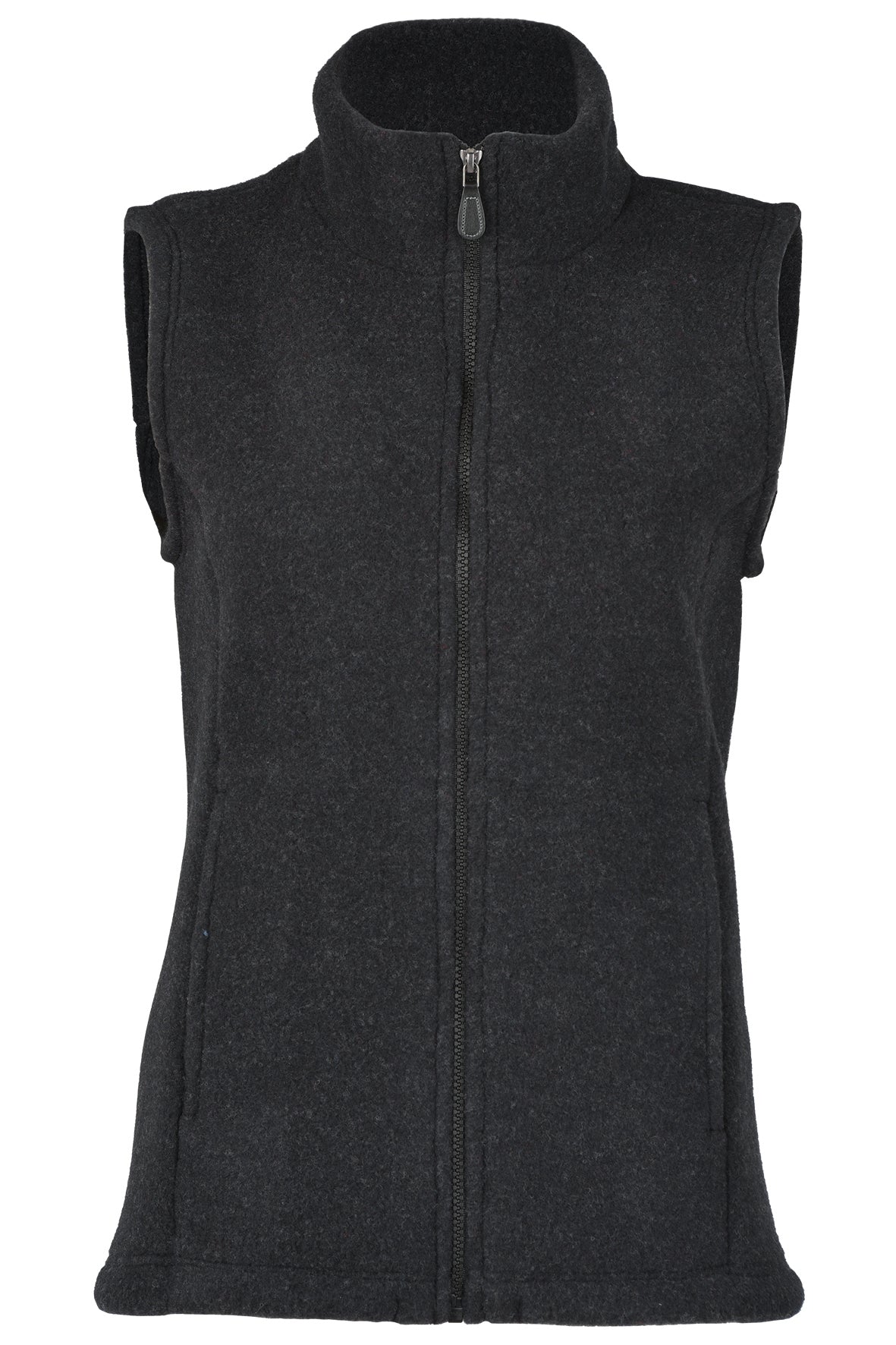 Engel Women Fitted Vest, Molleton de laine mérinos