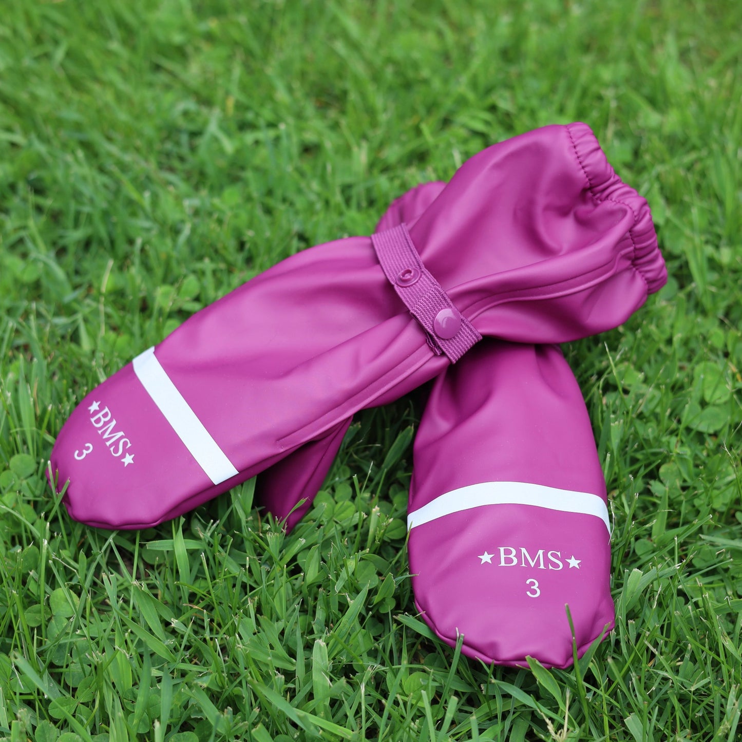 Gants de pluie imperméables pour enfants BMS, non doublés