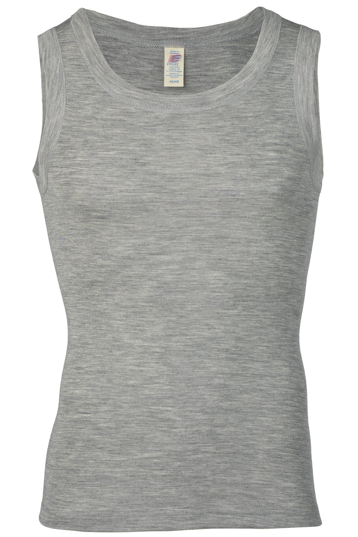 Engel Men Sleeveless Shirt, Wool/Silk