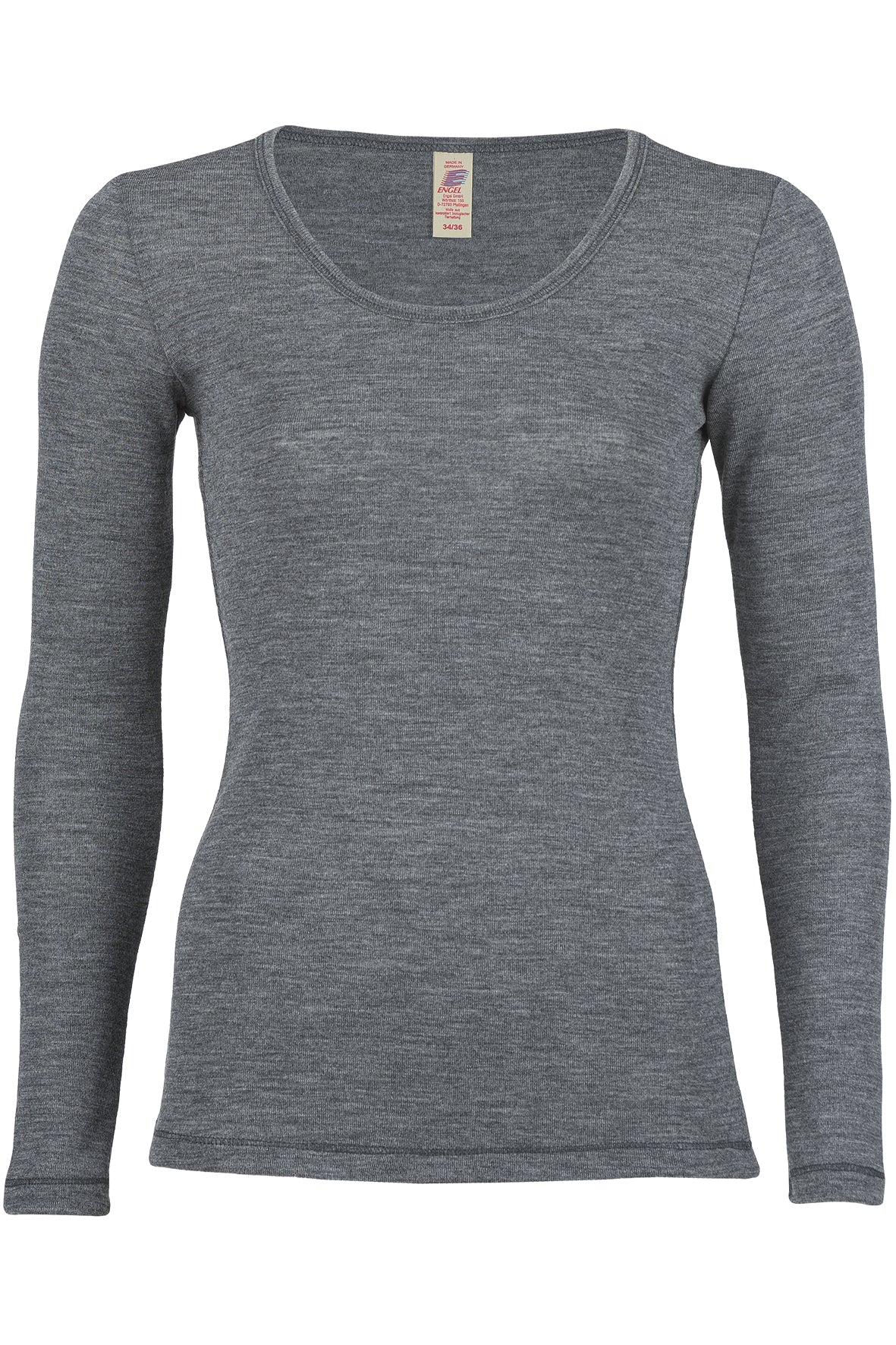 Engel Femme Laine Mérinos, Chemise à Manches Longues