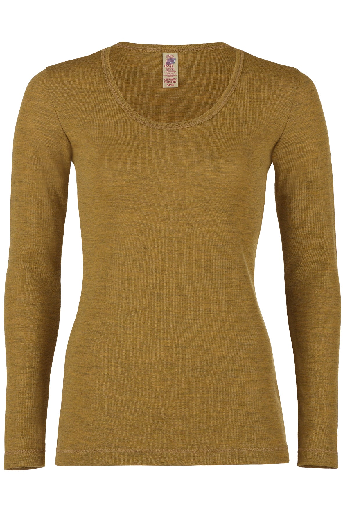 Engel Femme Laine Mérinos, Chemise à Manches Longues