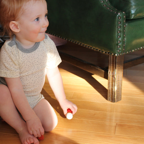 Engel Baby/Toddler Onesie, Short-Sleeved, Wool Silk