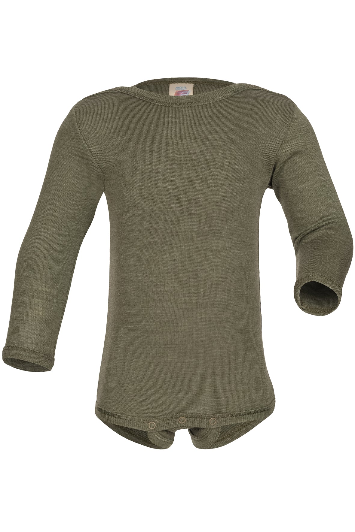 Engel Baby/Toddler Onesie, Long-sleeve, Merino Wool/Silk