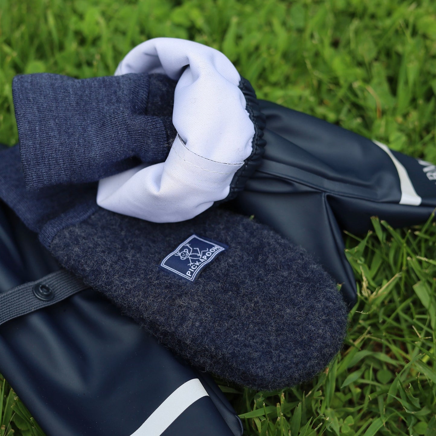 Gants de pluie imperméables pour enfants BMS, non doublés
