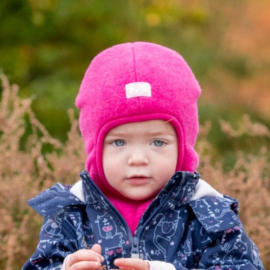 Pickapooh Baby/Toddler Balaclava, Wool Fleece