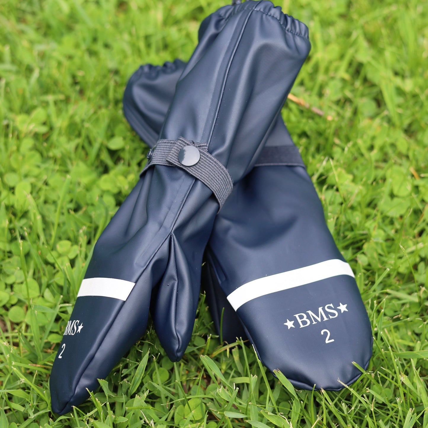 BMS Mitaines de pluie imperméables pour bébé/tout-petit, non doublées