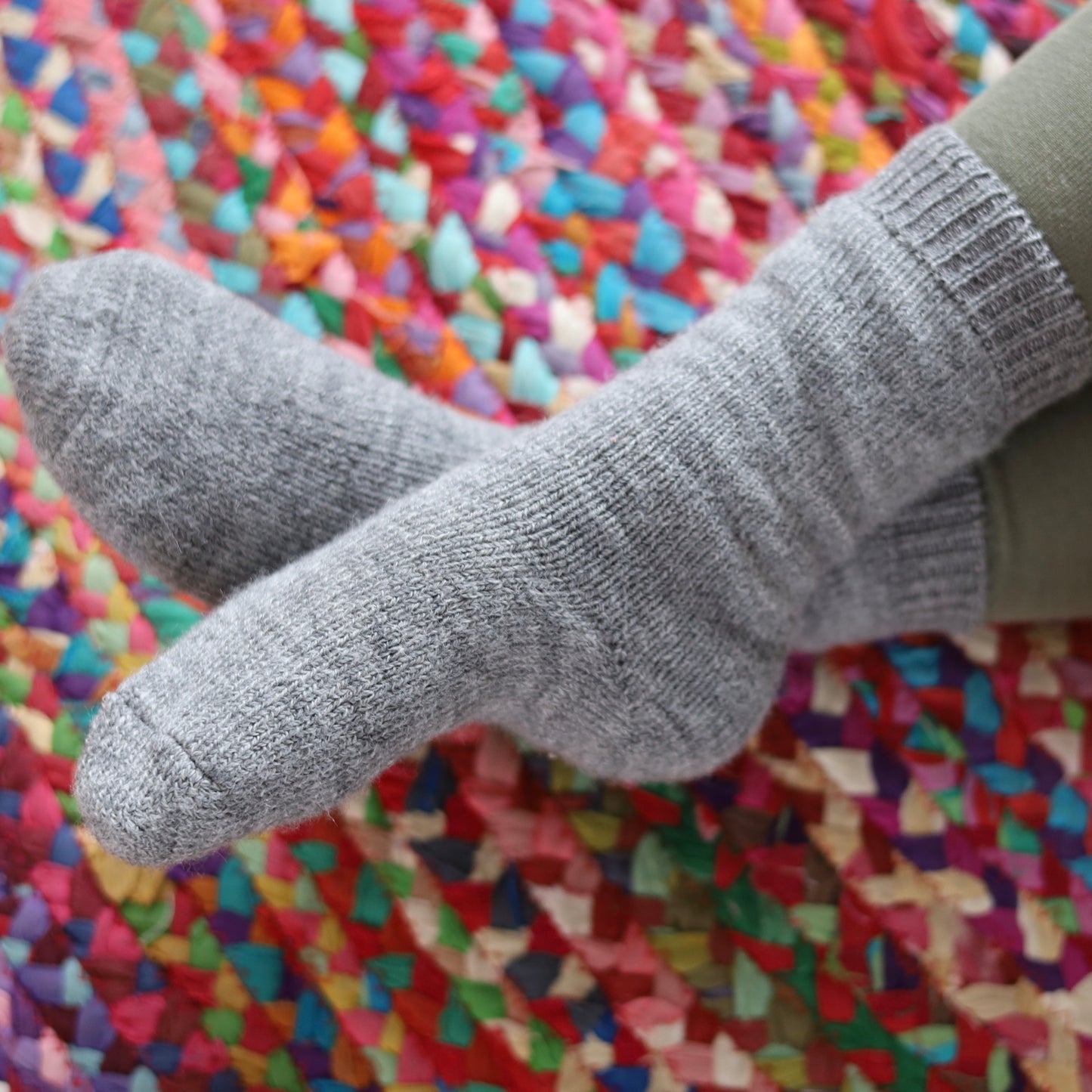 Hirsch Natur Chaussette Enfant, Laine Mérinos Épaisse