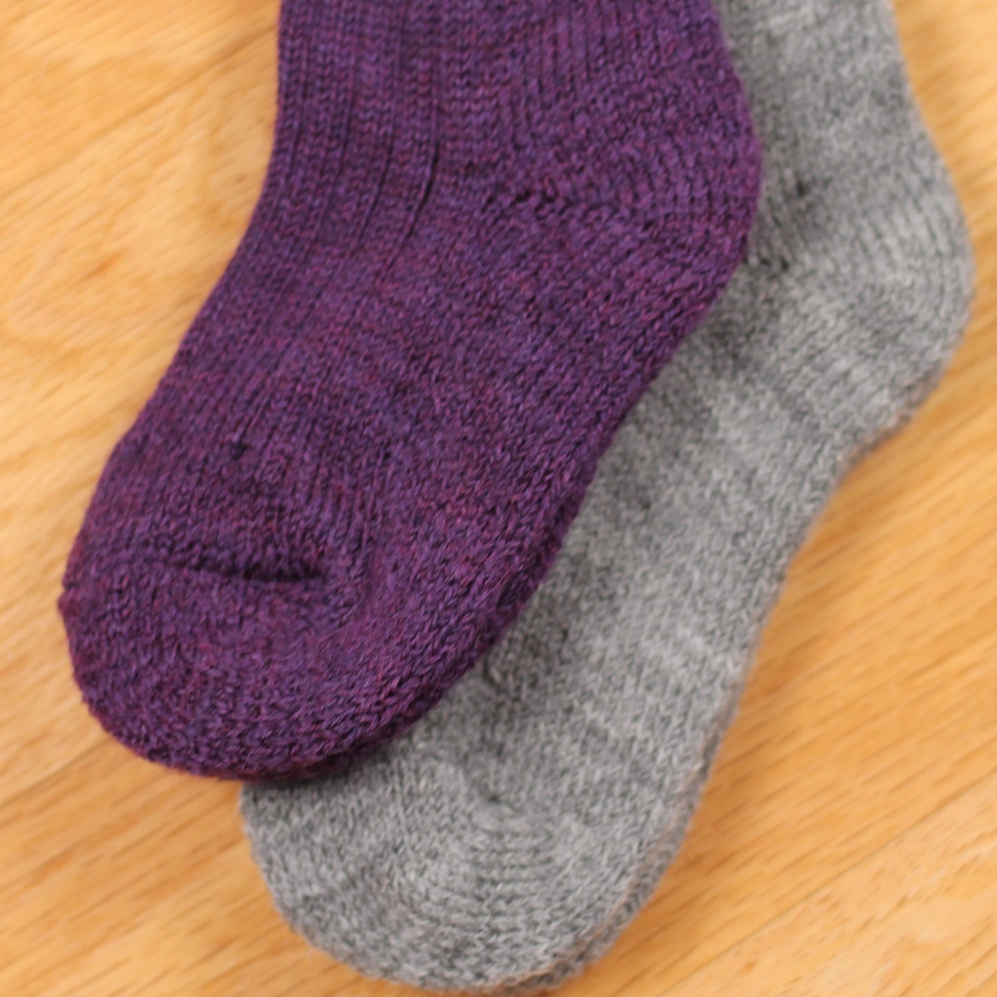 Hirsch Natur Child Sock, Mid-Weight, with Ribbed Cuff, Merino Wool