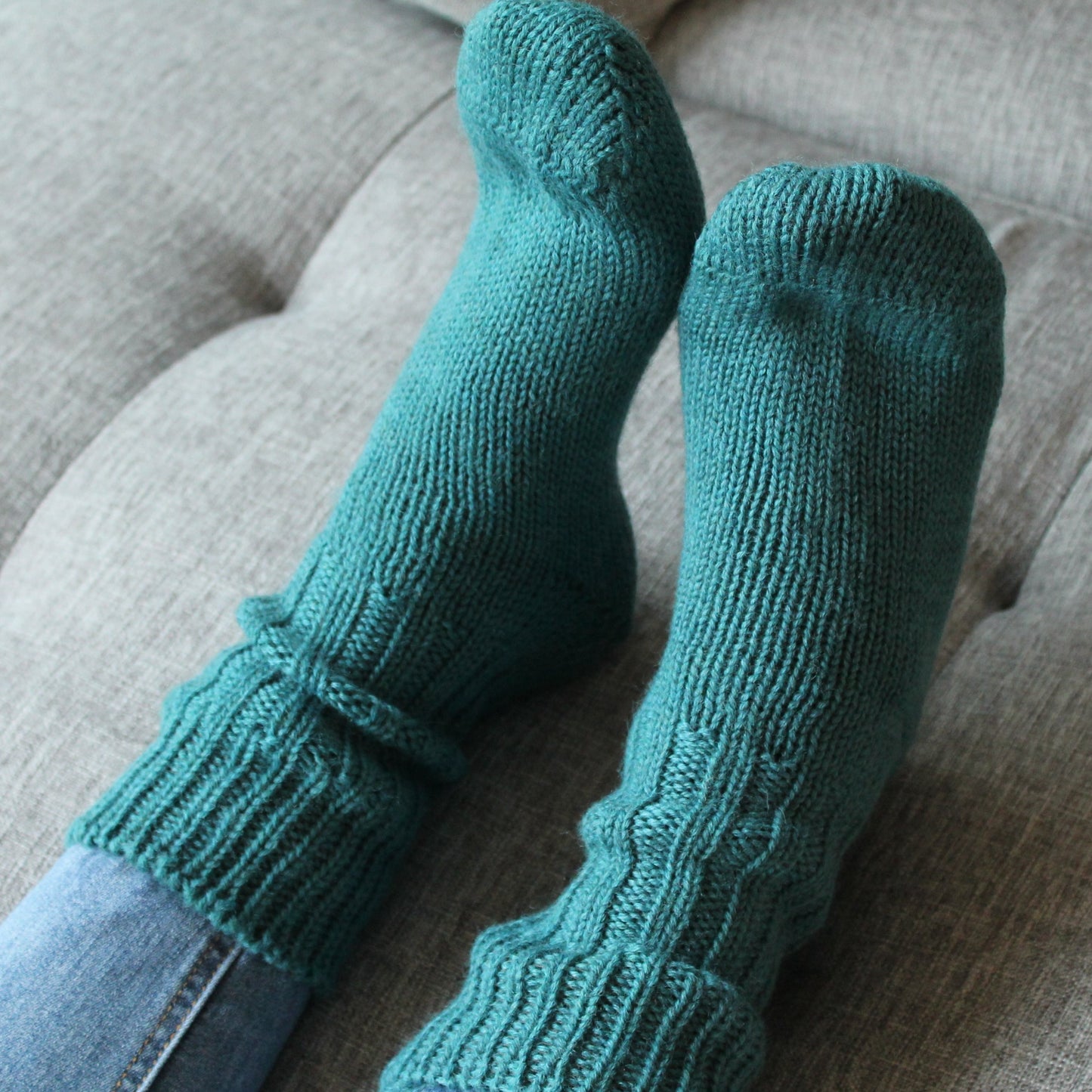 Hirsch Natur Unisex Classic Thick Knit Sock, Merino Wool