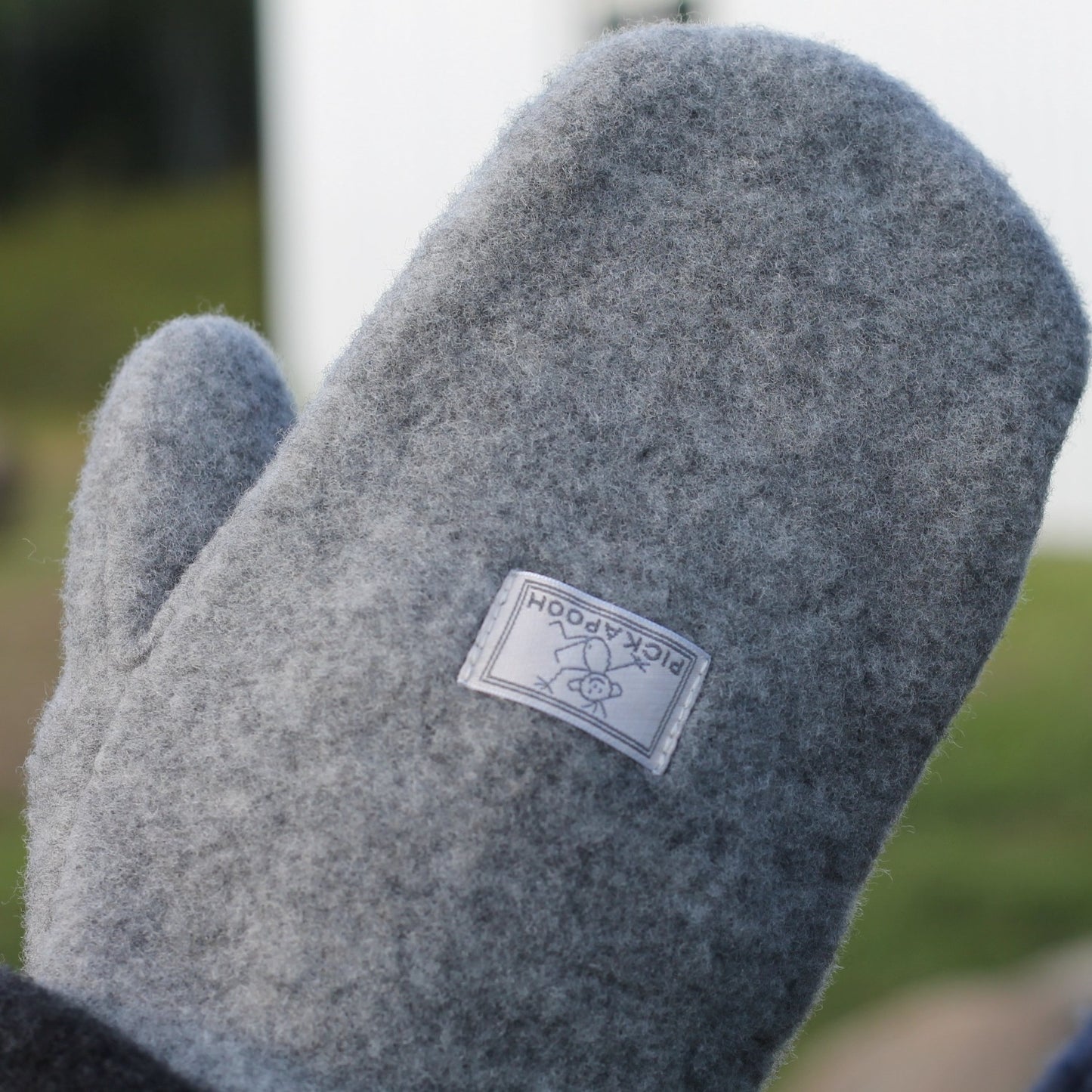 Pickapooh Unisex Mitten, Merino Fleece, Unlined