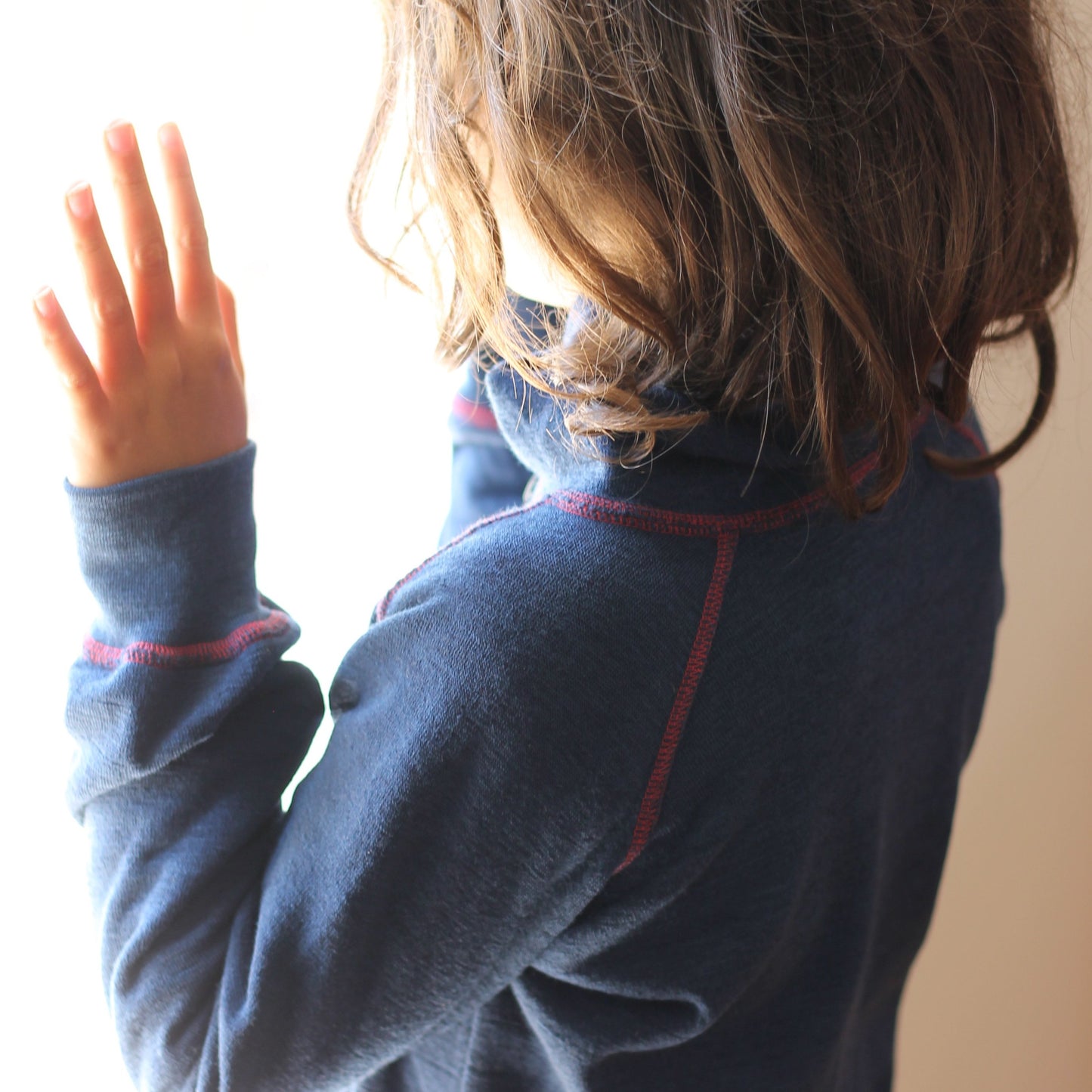 Veste Légère Engel Enfant avec Fermeture Éclair, Laine Terry