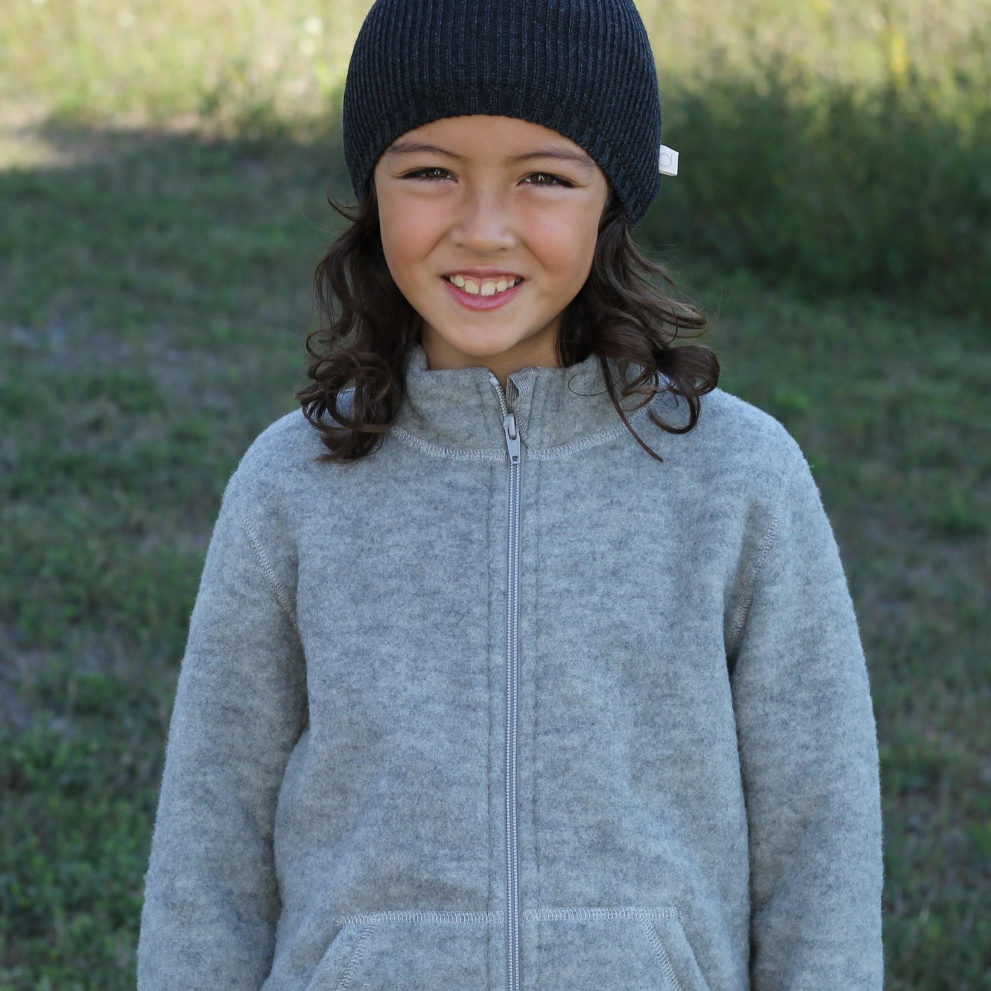 Veste enfant Engel avec fermeture éclair, polaire