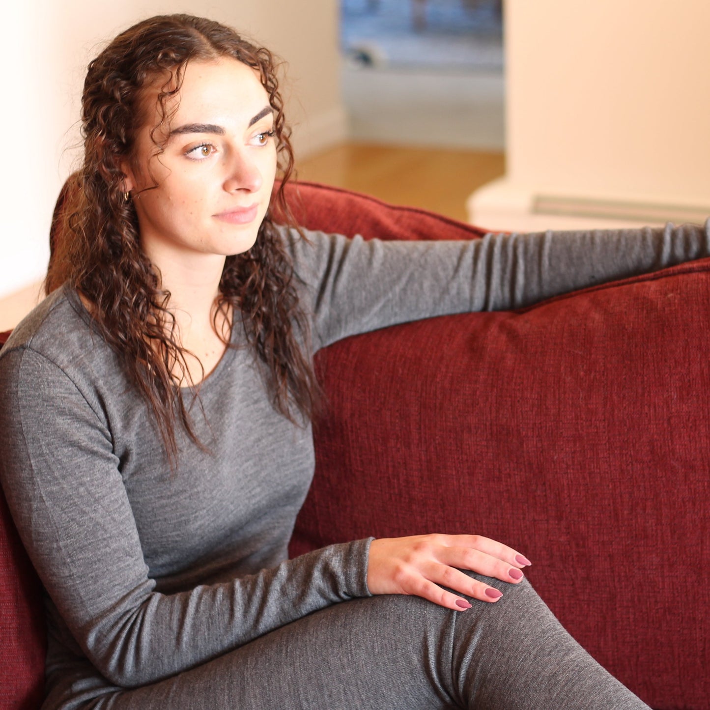 Engel Femme Laine Mérinos, Chemise à Manches Longues