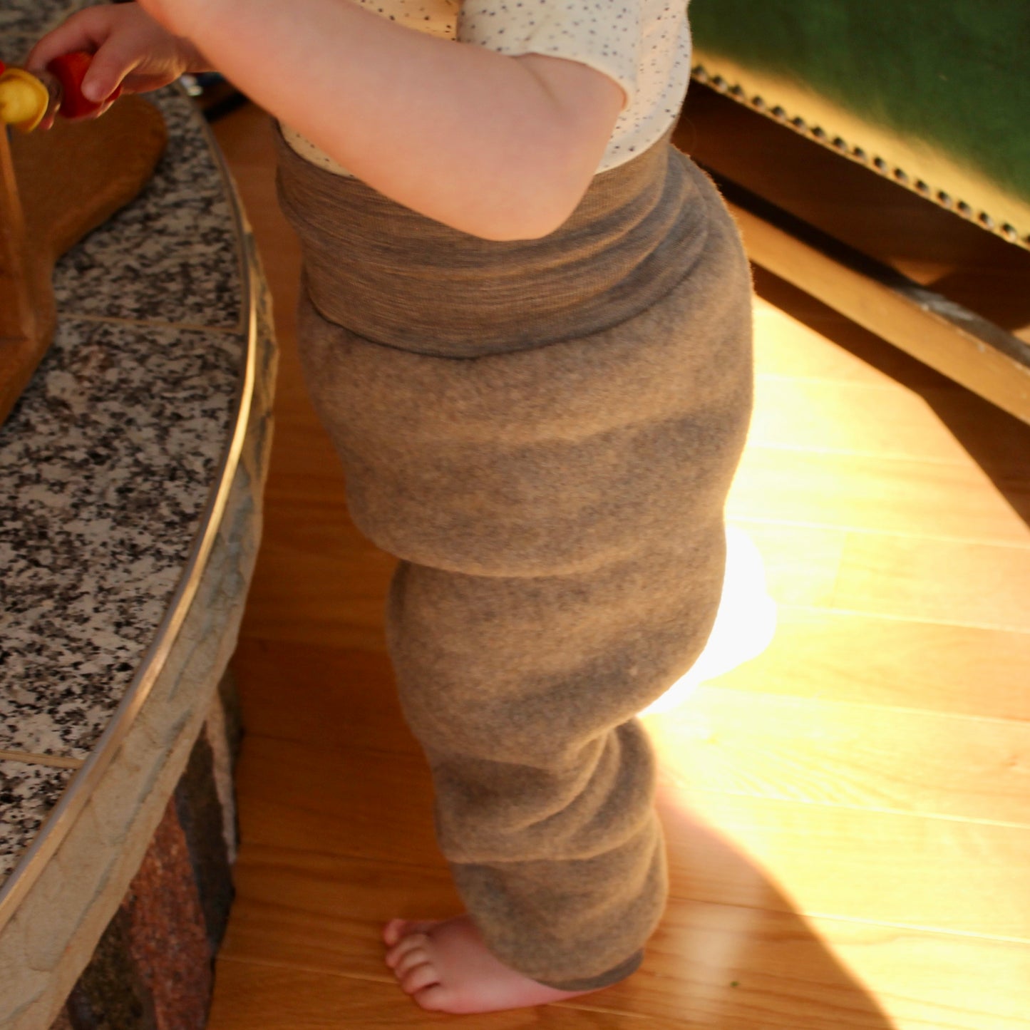 Pantalon de yoga Engel pour bébé/tout-petit, molleton de laine