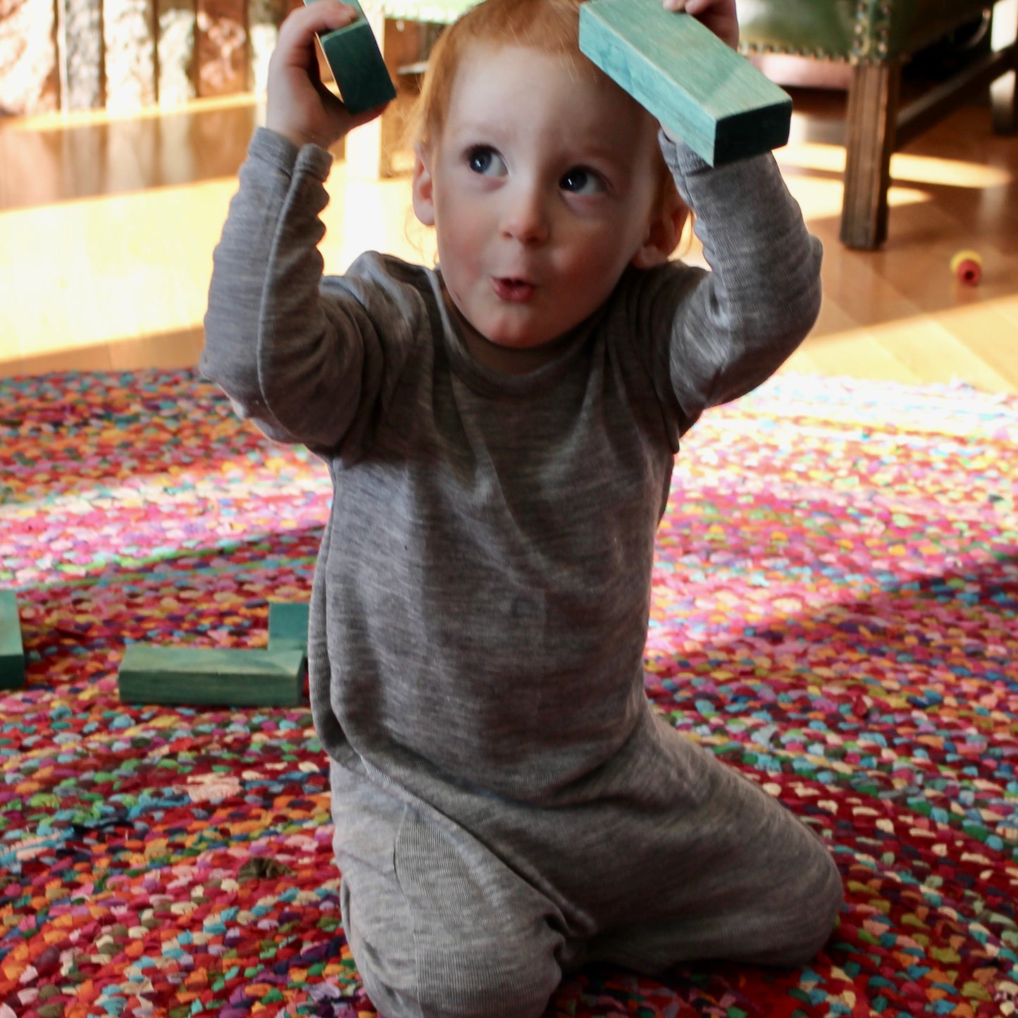 Engel Baby/Toddler Dormeuse avec pieds, Laine/Soie