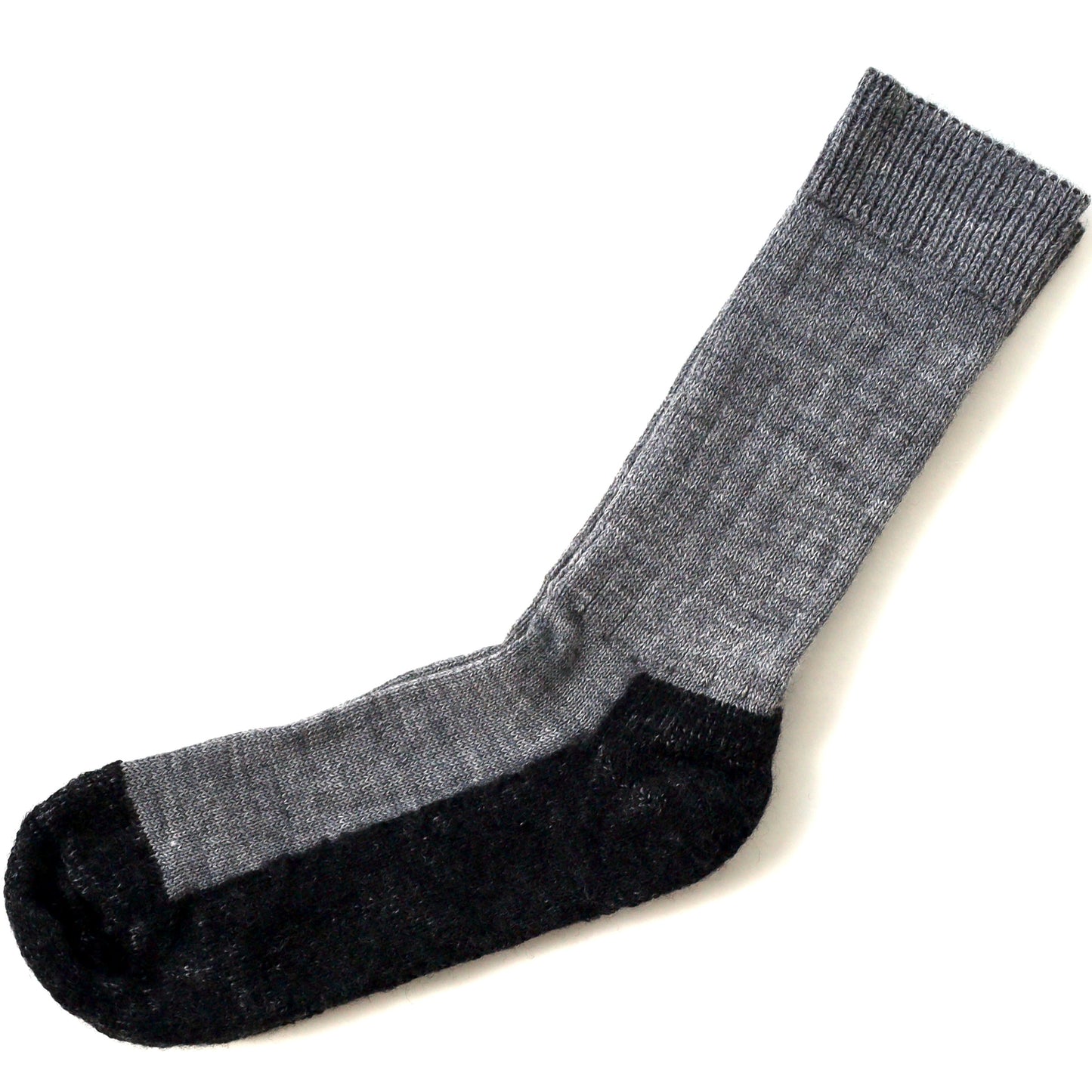 Hirsch Natur Unisex Hiking Sock with Thick Sole, Merino Wool