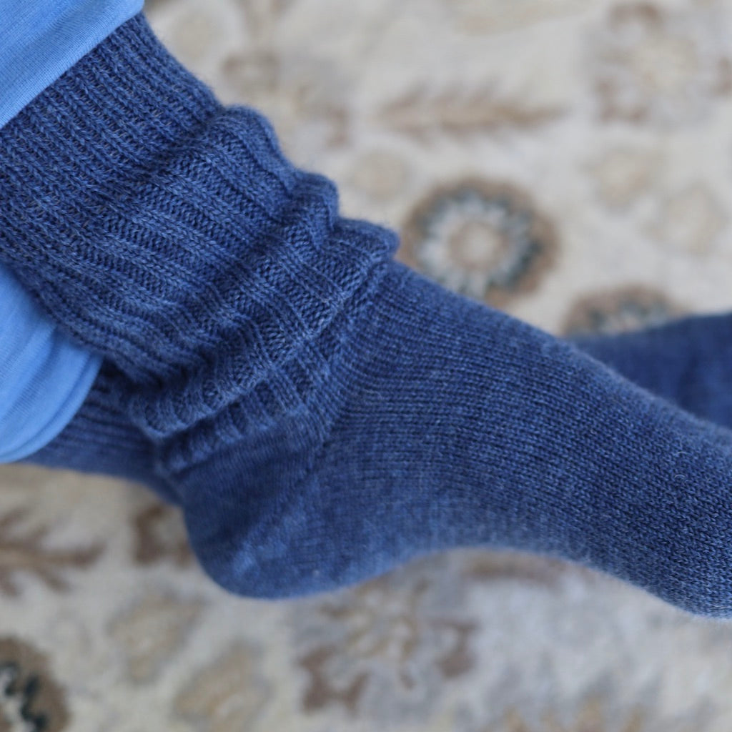 Hirsch Natur Chaussettes mi-lourdes classiques unisexes, laine mérinos