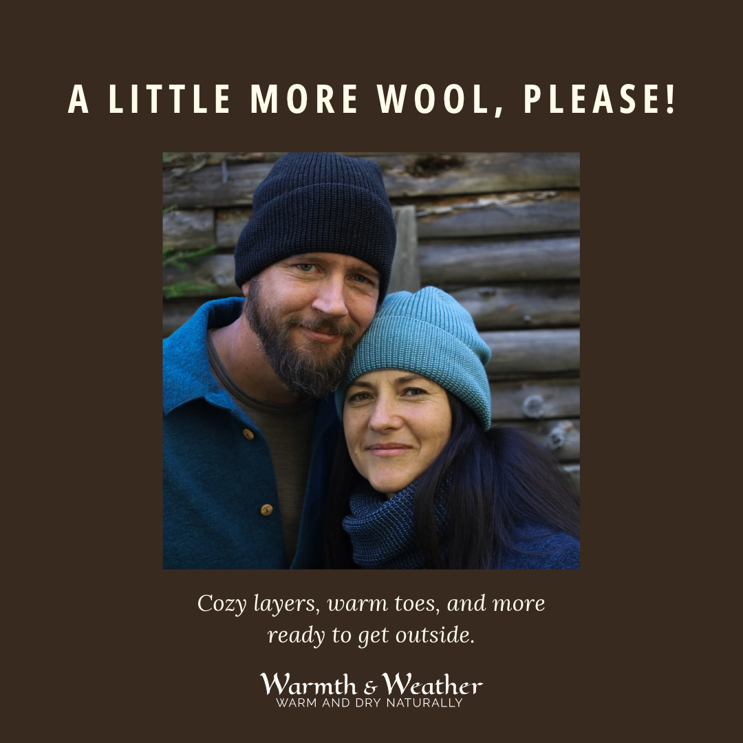 A little wool, a little wisdom, and a lot of autumn ahead.