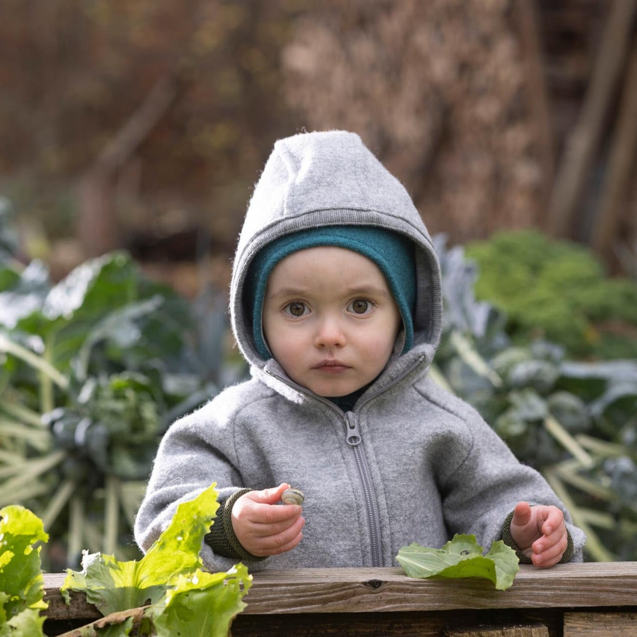 Salopette en laine bouillie pour bébé/jeune enfant Disana avec fermeture éclair : PRÉCOMMANDE