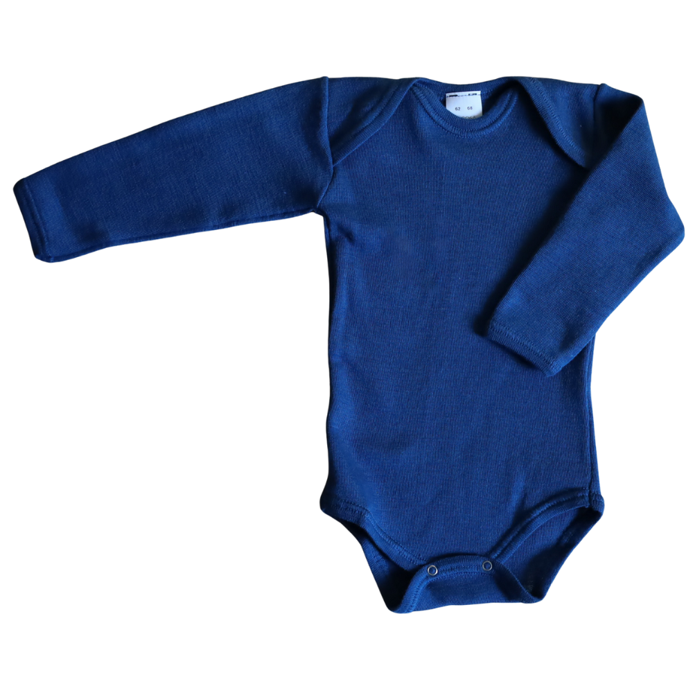 Hocosa Baby/Toddler Onesie Long Sleeve, Wool/Silk