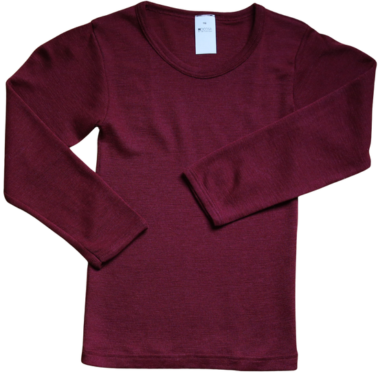Hocosa Child Long Sleeve Shirt, Wool/Silk