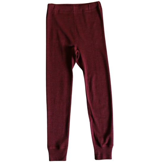 Hocosa Child Legging with Cuff, Wool/Silk